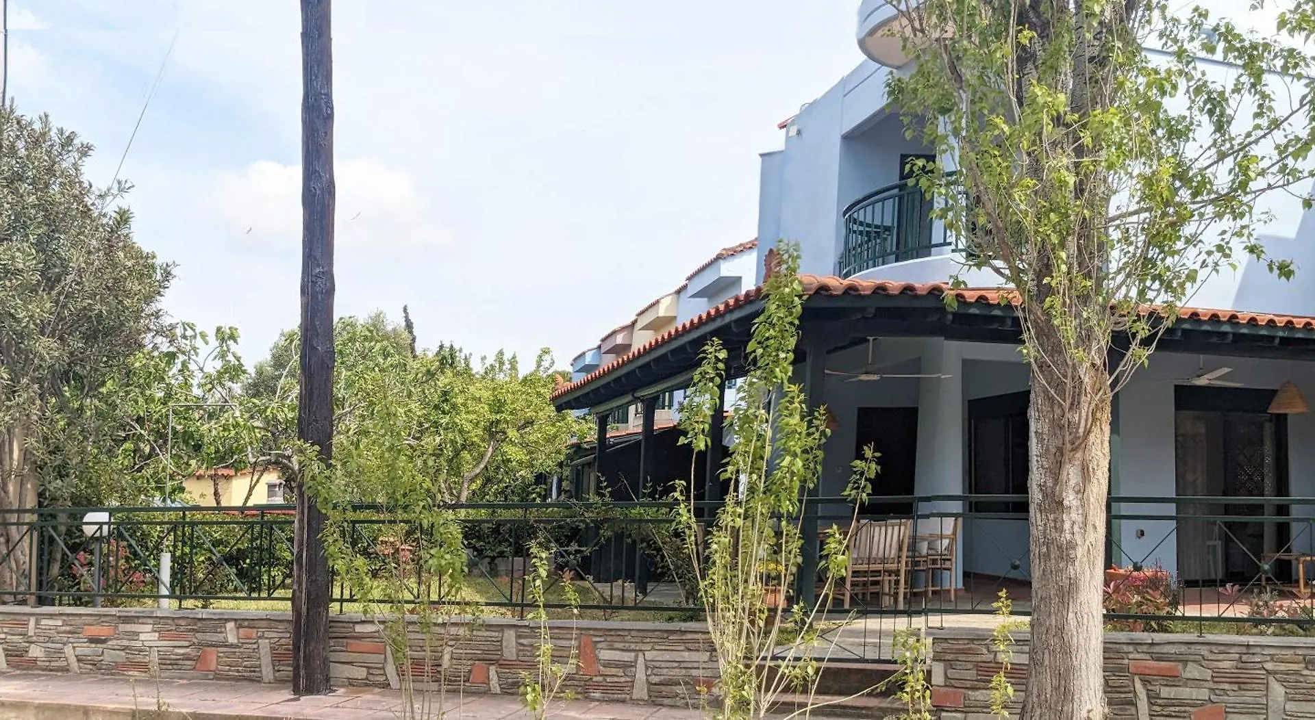 Nyaraló Nikiti Blue House 30M From The Beach With Sea View